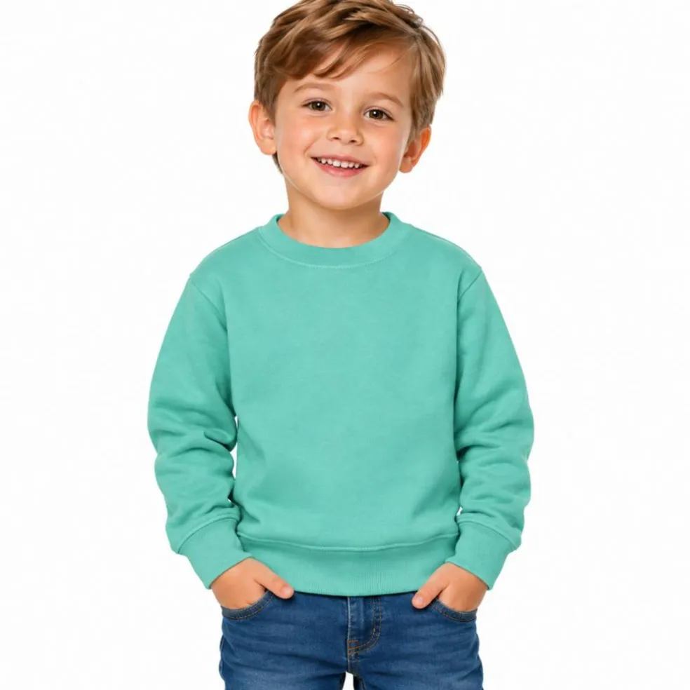 Warm Fleece Crewneck for Toddlers