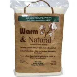 Warm & Natural® 45" x 60" Pre-Cut Baby Cotton Batting
