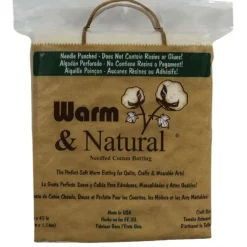 Warm & Natural® 34" x 45" Pre-Cut Craft Cotton Batting