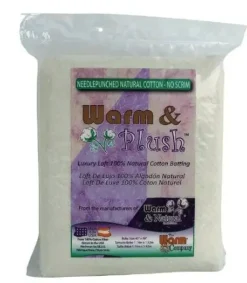 Warm & Plush Luxury Loft 100% Natural Cotton without Scrim