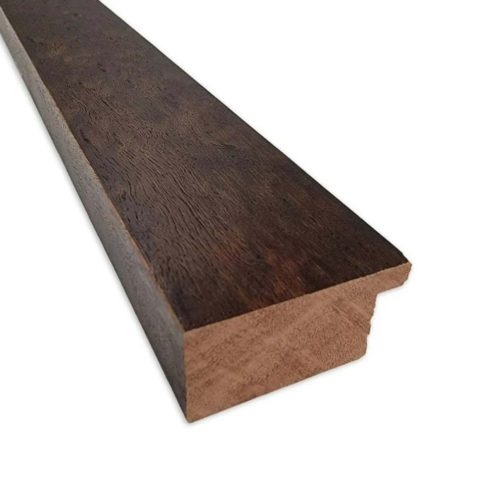 Warm Walnut Narrow Wood Framed Corkboard, White Cork