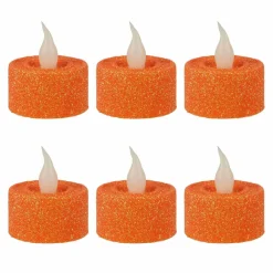 Warm White LED Tealights, 6ct. by Ashland®