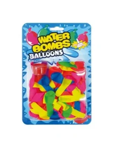 Water Balloons 80 Pack with Filler, Colorful Outdoor Summer Party Water Balloons