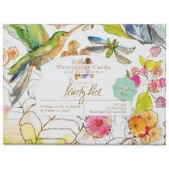 Watercolor Cards with Foil Touches Kit