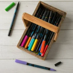 Watercolor 24 Color Dual-Tip Markers by Artist's Loft™