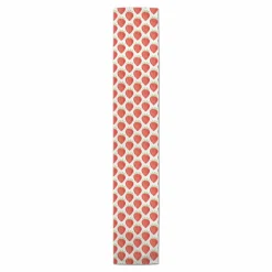 Watercolor Strawberries Indoor/Outdoor Table Runner