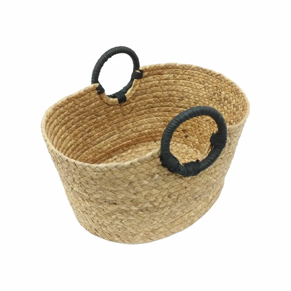 14.5" Water Hyacinth Decorative Basket by Ashland®