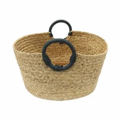 14.5" Water Hyacinth Decorative Basket by Ashland®