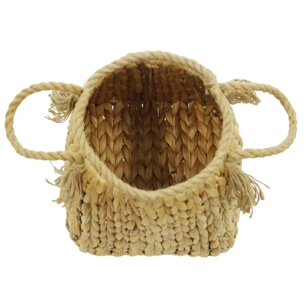 Water Hyacinth Woven Basket by Ashland®