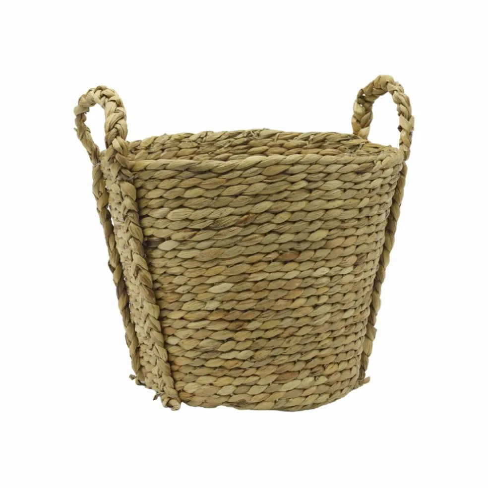 Water Hyacinth Woven Basket by Ashland®
