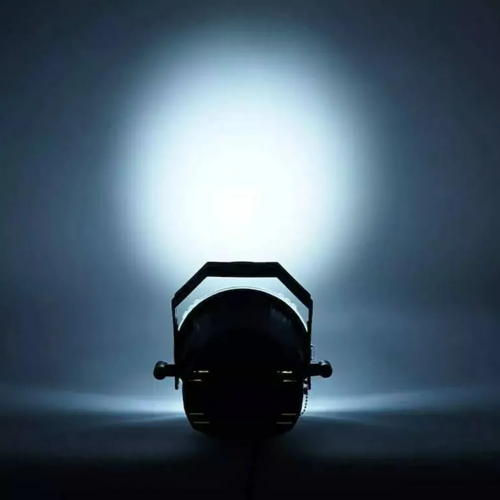 35 Watt White LED Stage Backdrop Strobe Spotlight with Brackets Decorations