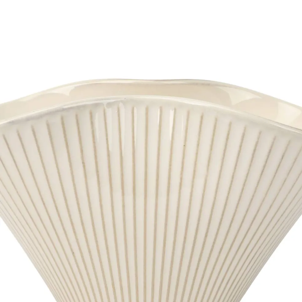 12.5" Wavy Ceramic Container by Ashland®