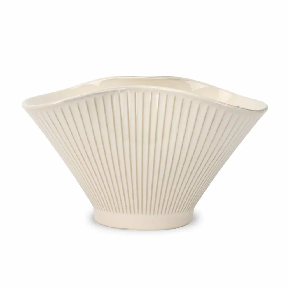12.5" Wavy Ceramic Container by Ashland®