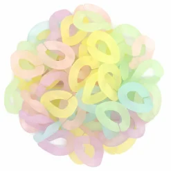 Wavy Frosted Plastic Chain Links by Creatologyâ„¢