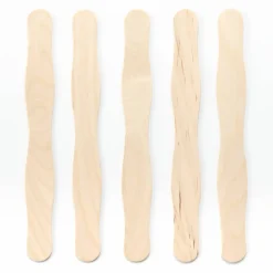 Wavy Jumbo Wood Craft Sticks by Creatology®