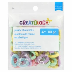 Wavy Pastel Plastic Chain Links by Creatology™