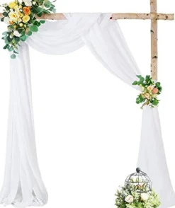 Wedding Arch Draping Fabric,2 Panel 28