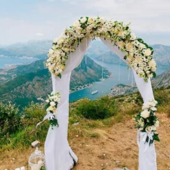 Wedding Arch Draping Fabric,2 Panel 28