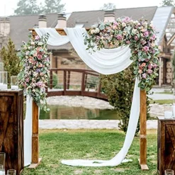 Wedding Arch Draping Fabric,2 Panel 28