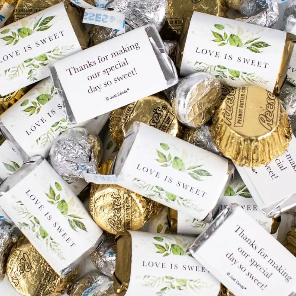 Wedding Candy Hershey's Chocolate Mix - Botanical - By Just Candy