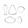 Wedding Stainless Steel Mini Cookie Cutter Set by Celebrate It®