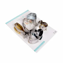 Wedding Stainless Steel Mini Cookie Cutter Set by Celebrate It®