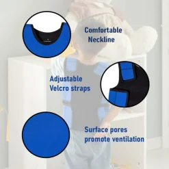 Weighted Sensory Compression Vest for Calming Deep Pressure Therapy and Sensory Integration in Autism, ADHD, and Special Needs Individuals