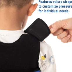 Weighted Sensory Compression Vest for Calming Deep Pressure Therapy and Sensory Integration in Autism, ADHD, and Special Needs Individuals