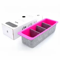 Welaxy Felt Adjustable 4 Slot Drawer Organizer Bin