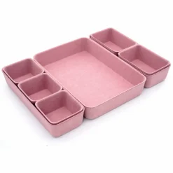 Welaxy Felt 8 Piece Drawer Organizer Tray Set