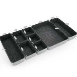 Welaxy Felt 8 Piece Drawer Organizer Tray Set