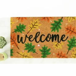 Welcome Leaves Light Up Doormat by Ashland®