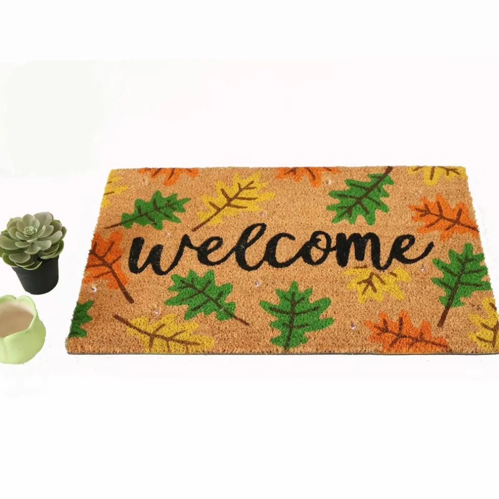 Welcome Leaves Light Up Doormat by Ashland®