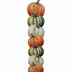 47" Welcome Stacked Pumpkin Door Greeter by Ashland®