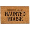 Welcome to Our Haunted House Door Mat