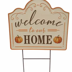 20" Welcome to Our Home Metal Yard Stake by Ashland®