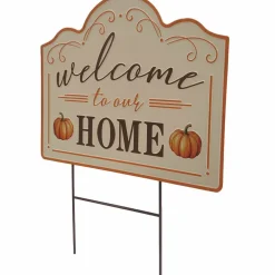 20" Welcome to Our Home Metal Yard Stake by Ashland®