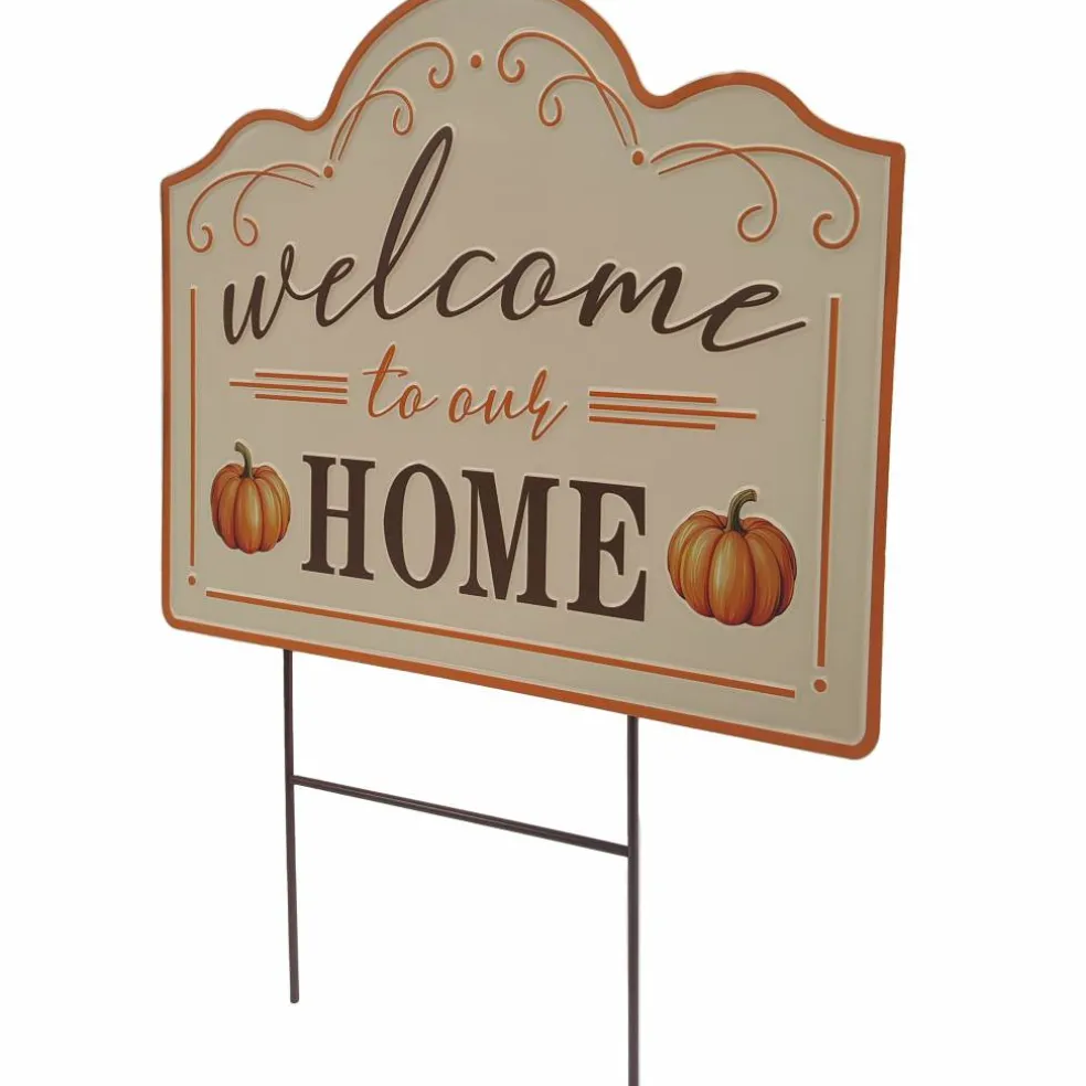 20" Welcome to Our Home Metal Yard Stake by Ashland®