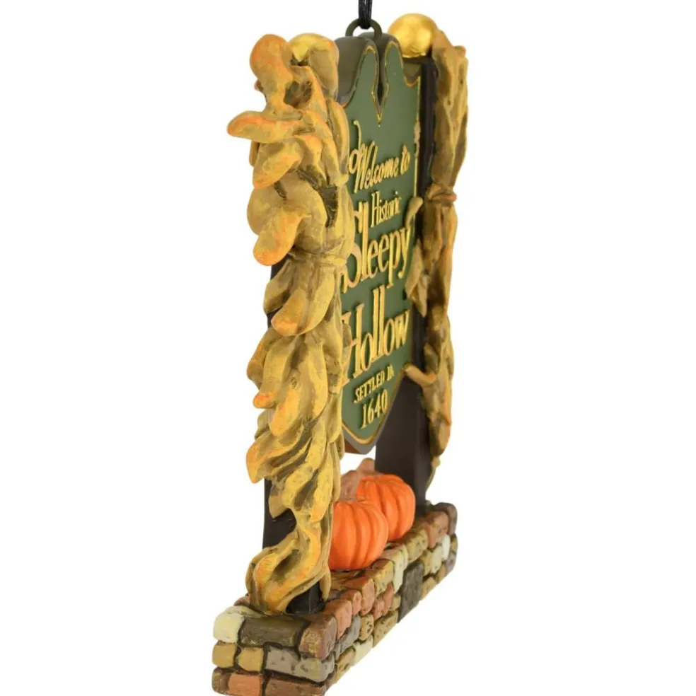 Welcome to Sleepy Hollow Sign Halloween Ornament Decoration