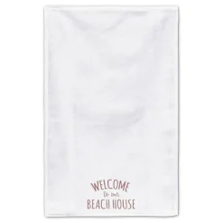 Welcome To The Beach House Tea Towel Set