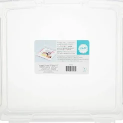 We R Makers Craft & Photo Case Translucent Plastic Storage 12