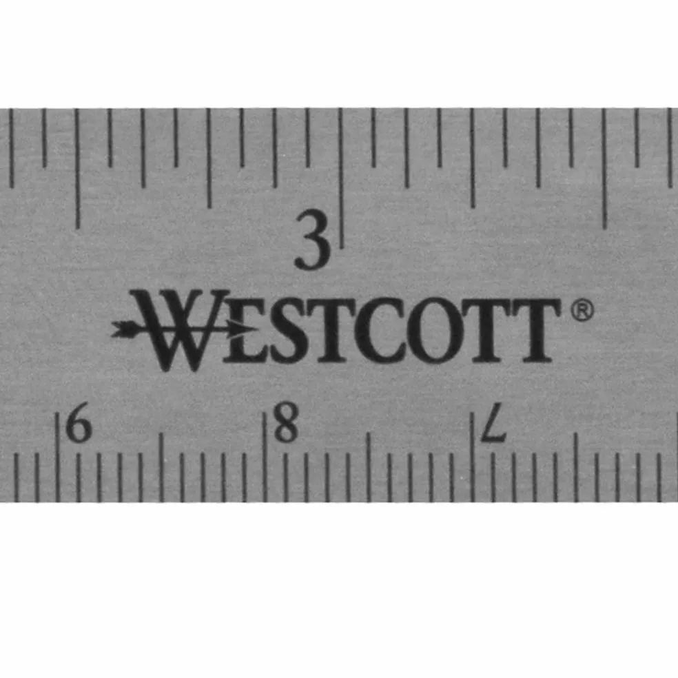 Westcott® Stainless Steel Ruler