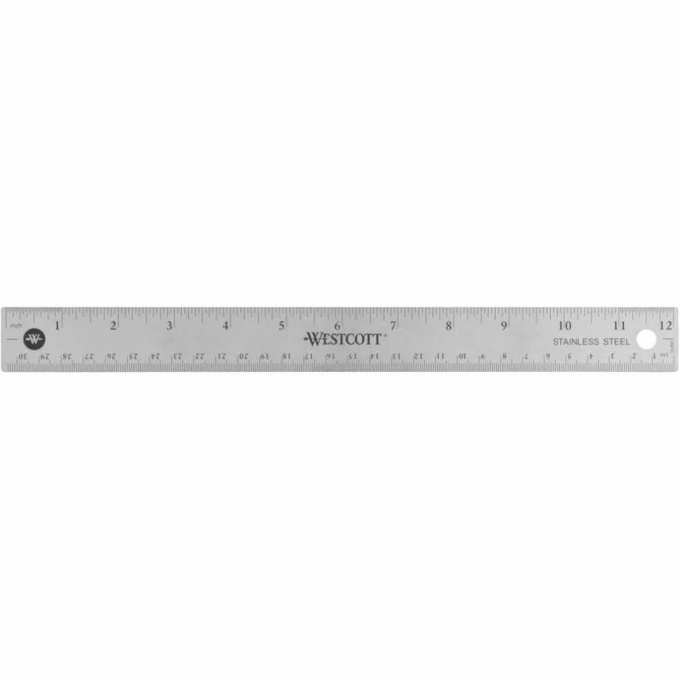Westcott® Stainless Steel Ruler