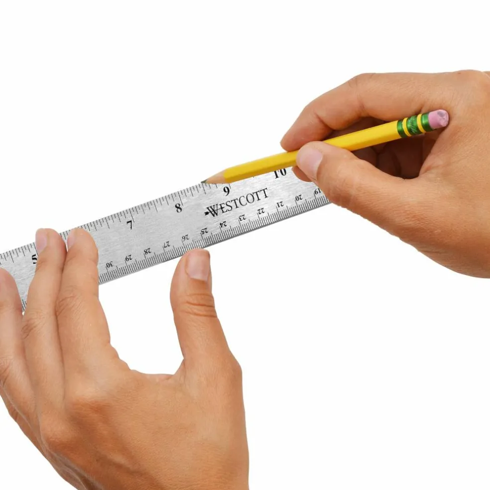 Westcott® Stainless Steel Ruler