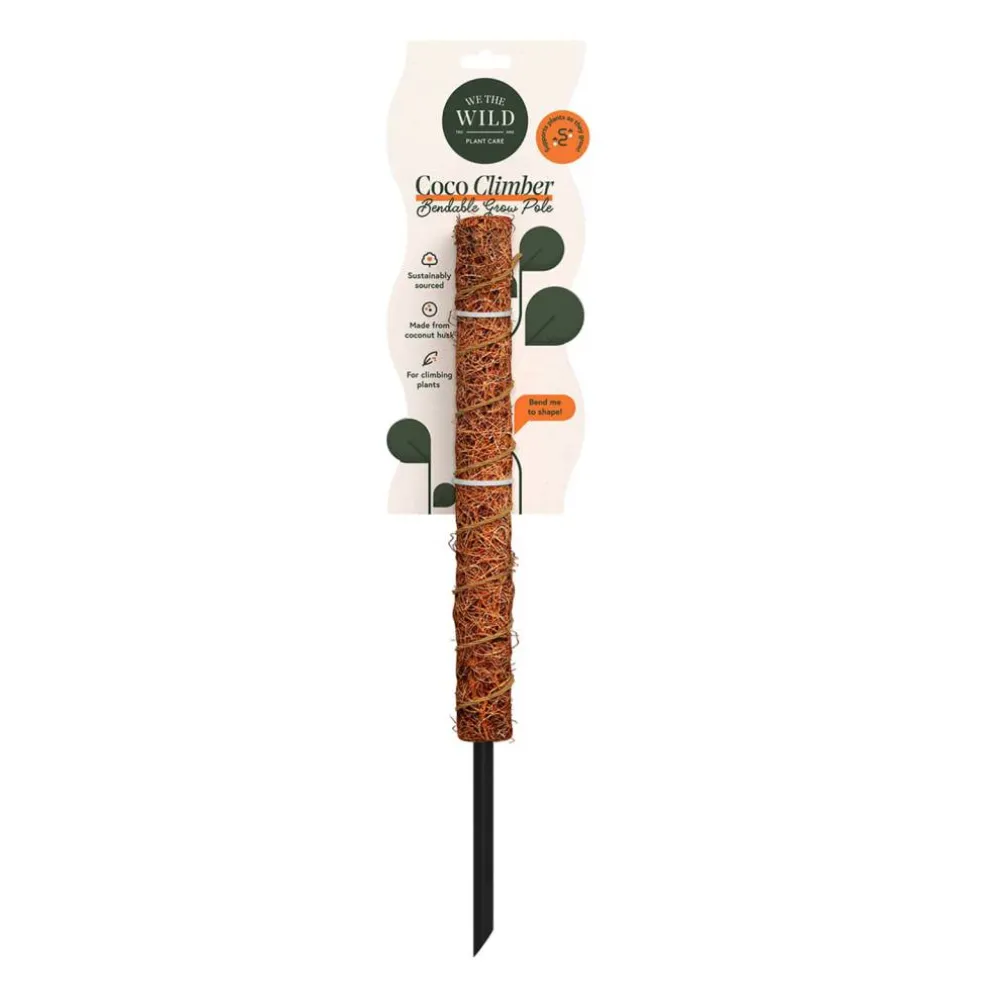 We The Wild™ 16" Coco Climber Bendable Extendable Grow Pole for Houseplants