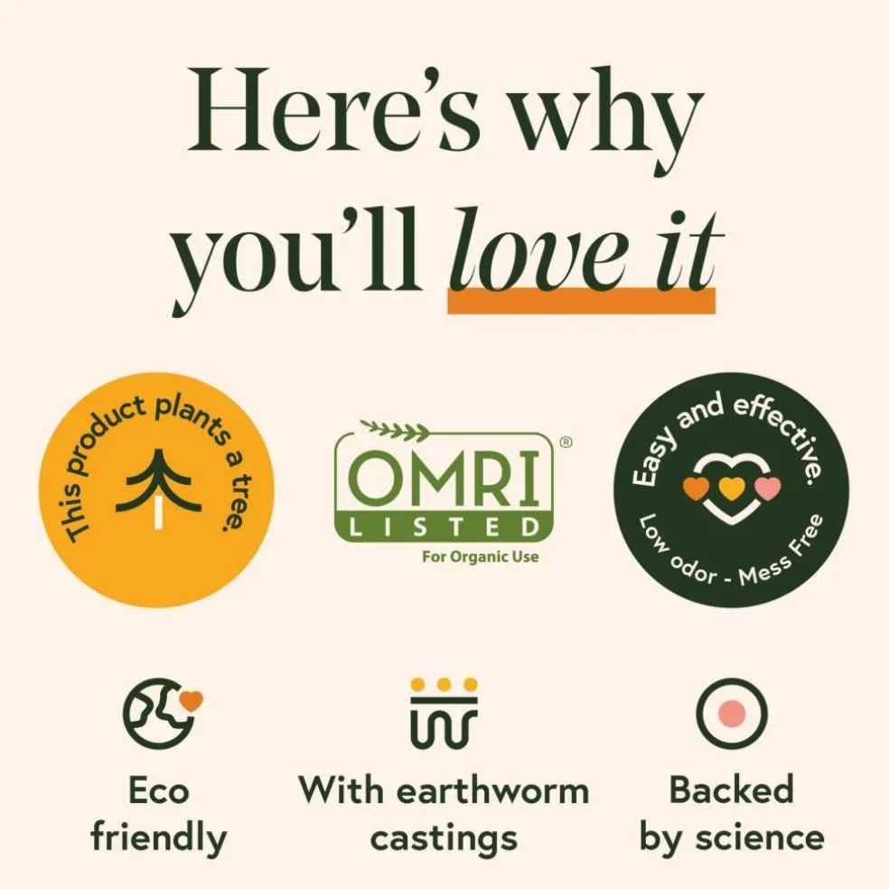 We The Wild™ Houseplant Essentials Kit Organic Easy 3-Step Care