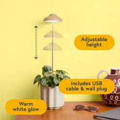 We The Wild™ Instant Sun Full Spectrum LED Grow Lamp for Houseplants
