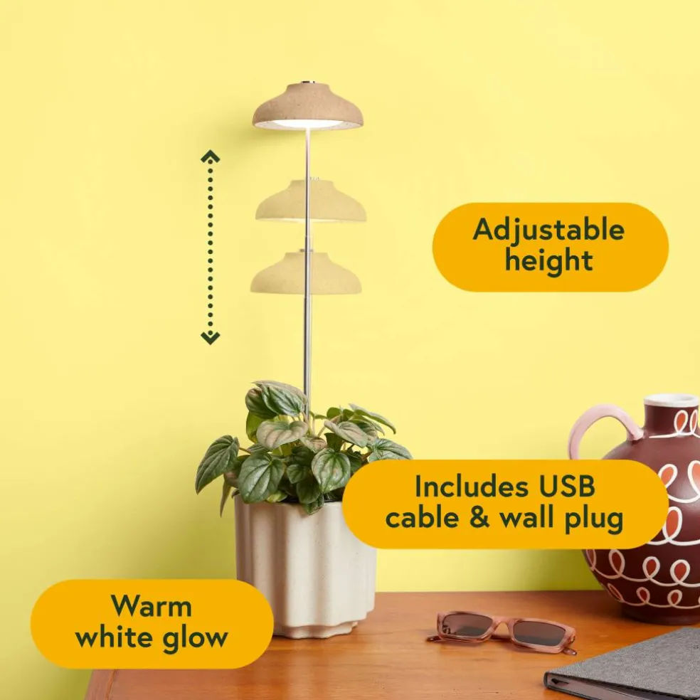 We The Wild™ Instant Sun Full Spectrum LED Grow Lamp for Houseplants