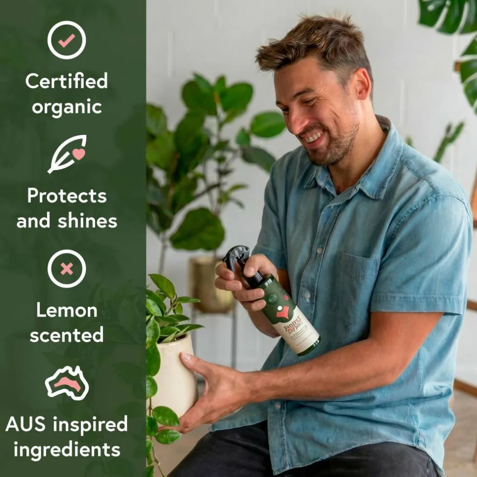 We The Wild™ 8.5oz. Protect Spray Organic Botanical Leaf Shine & Care for Houseplants