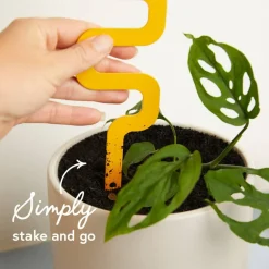 We The Wild™ 11" Powder-Coated Steel Modern Design Grow Pole for Houseplants